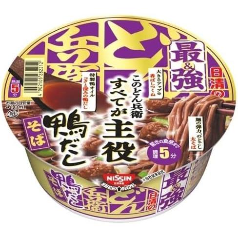 103g×1個 日清食品 最強どん兵衛 鴨だしそば