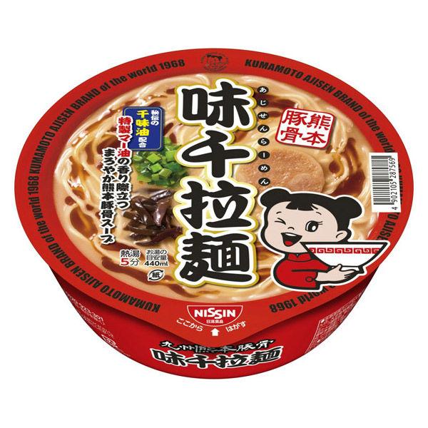 106g×1個 日清食品 九州熊本豚骨 味千拉麺