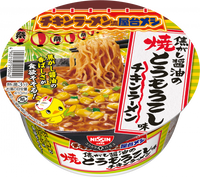 86g×1個 日清 チキンラーメンどんぶり 焦がし醤油の焼とうもろこし味
