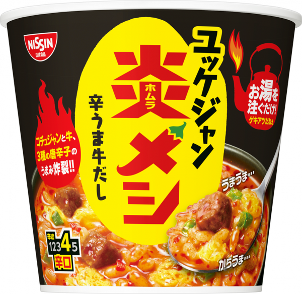 106g×1個 日清食品 炎メシ 辛うまユッケジャン