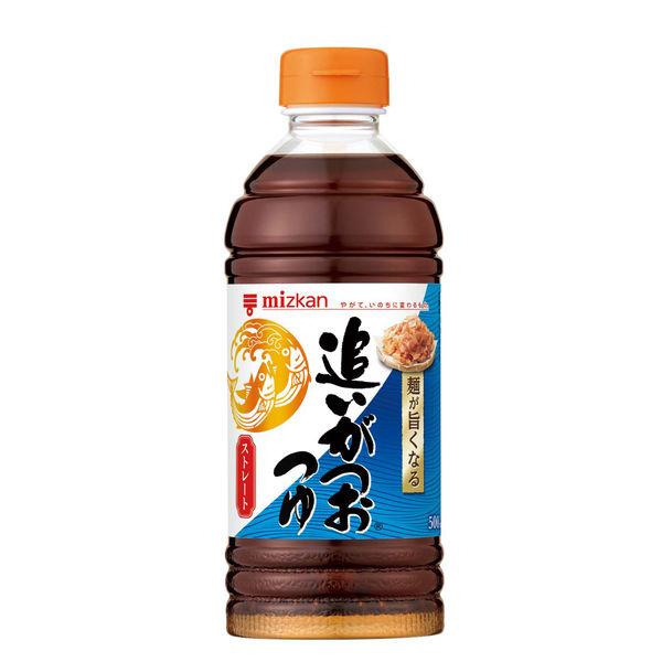 500ml×1個 ミツカン 追いがつおつゆ ストレート