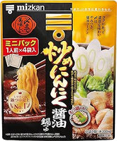 128g（32g×4個）×1個 ミツカン 〆まで美味しい 炒めにんにく醤油鍋つゆ ミニパック 2001