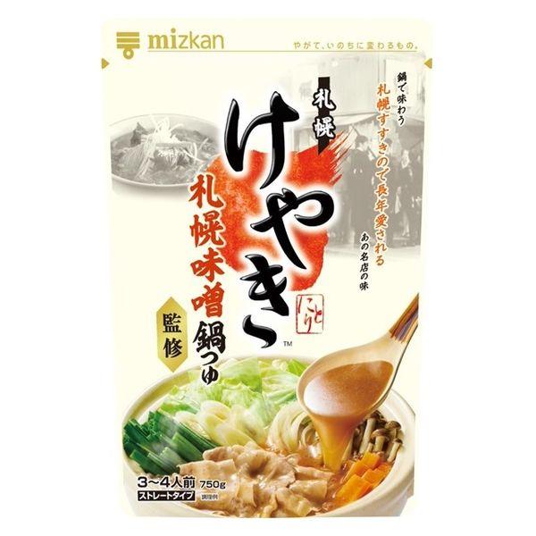 750g×1個 Mizkan 札幌味噌拉麺専門店けやき監修 札幌味噌鍋つゆ 0095