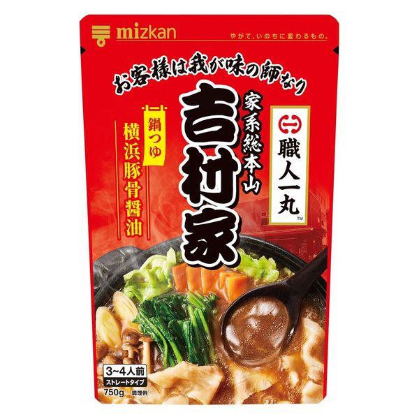 🔥残りわずか🔥750g×1個 ミツカン 家系総本山吉村家監修 横浜豚骨醤油鍋つゆ 0095
