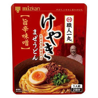 56g×1個 Mizkan 職人一丸 札幌味噌拉麺専門店けやき まぜうどん 旨辛味噌