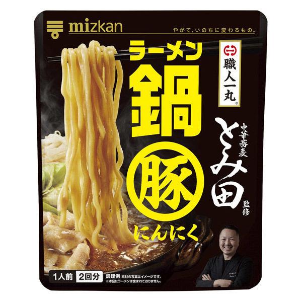 72g×1個 Mizkan 中華蕎麦とみ田監修 ラーメン鍋 豚にんにく