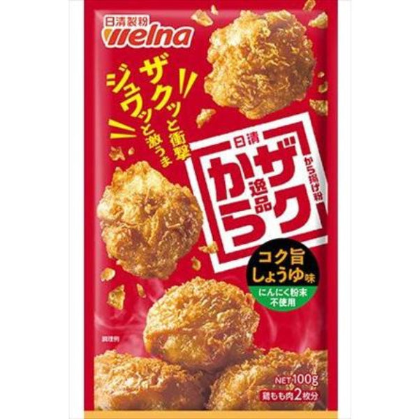 100g×1個 日清製粉ウェルナ ザクから逸品 コク旨しょうゆ味 にんにく粉末不使用