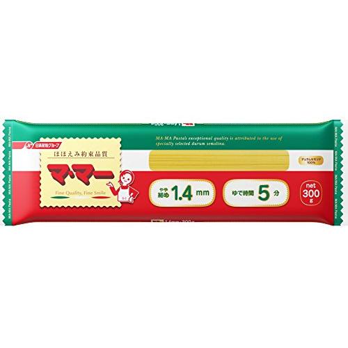 300g×1個 日清製粉ウェルナ マ・マー スパゲティ 1.4mm 0095