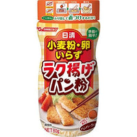 80g×1個 日清製粉ウェルナ 小麦粉・卵いらずラク揚げパン粉 0095