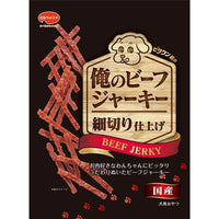 100g×1個 日本ペット ビタワン君の俺のビーフジャーキー 細切り仕上げ
