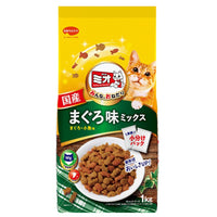 1kg×1個 日本ペット ミオ ドライミックス まぐろ味