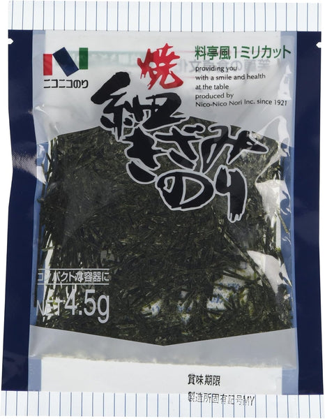 4.5g×1個 ニコニコのり 焼細きざみ