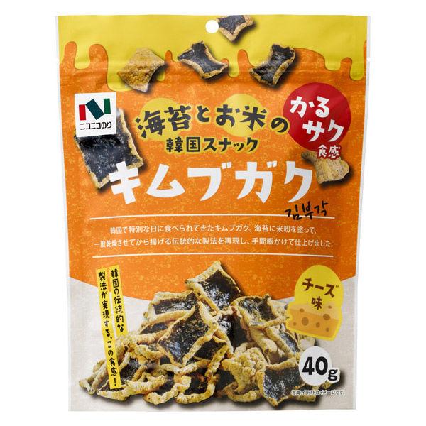 40g×1個 ニコニコのり キムブガク チーズ味