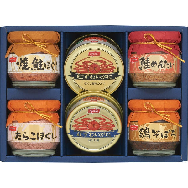 305g×1個 ニッスイ かに缶詰・びん詰ギフトです。 0095