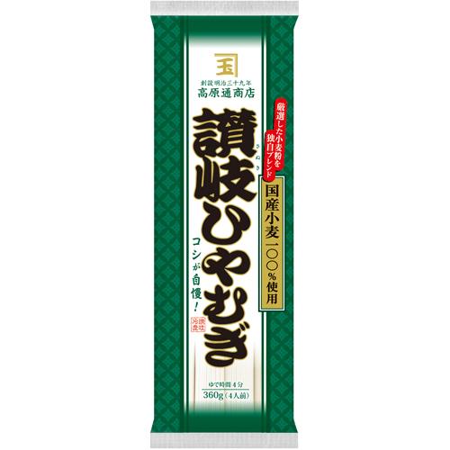 360g×1個 ニップン 讃岐ひやむぎ国産小麦 0095