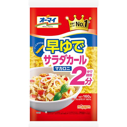 160g×1個 ニップン 早ゆでサラダカールマカロニ