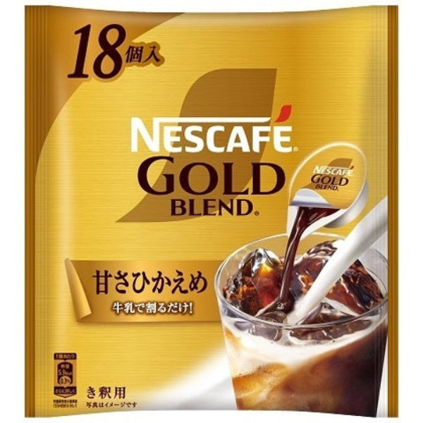 1個（18個入） ネスレ日本 ネスカフェ ゴールド 甘さひかえめポーション