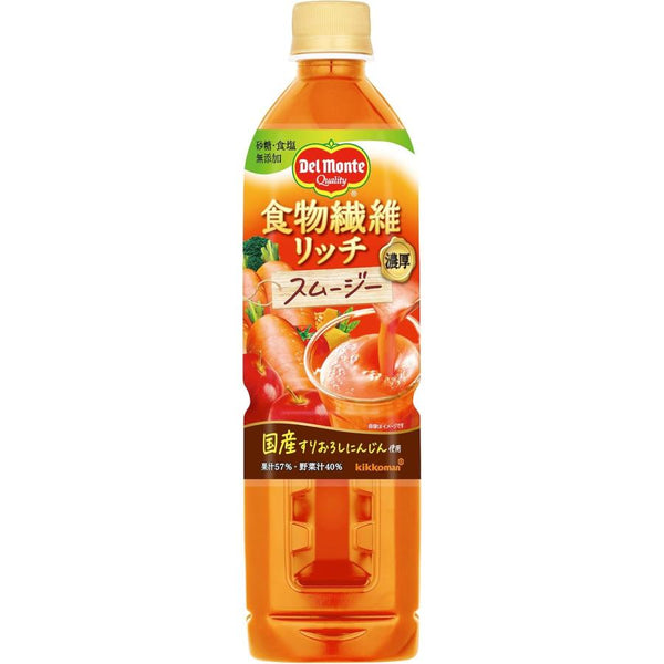 800ml×1個 キッコーマン飲料 デルモンテ 食物繊維リッチ スムージー
