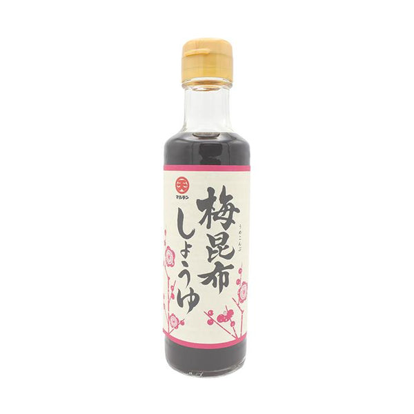 195ml×1個 日本丸天醤油 梅昆布しょうゆ 0095