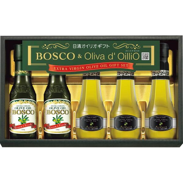 680g×1個 日清オイリオグループ ボスコ&オリーバデオイリオEXVオリーブオイルギフト