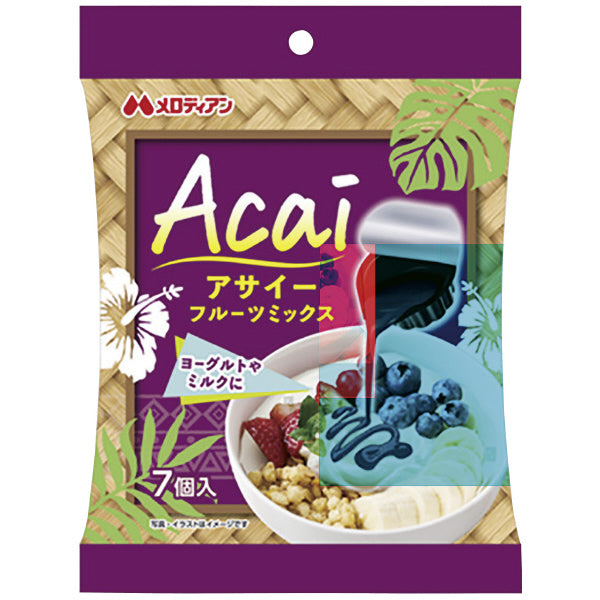 ⚠️残りわずか⚠️98g×1個 メロディアン メロディアン アサイーフルーツミックス