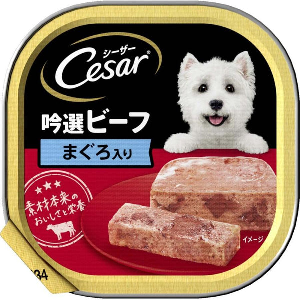 100g×1個 マースジャパン シーザートレイ 吟選ビーフ まぐろ入り 0095