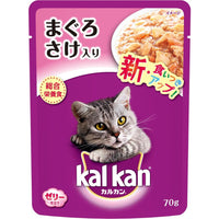 70g×1個 マースジャパン カルカンパウチ 1歳から まぐろとさけ 0095