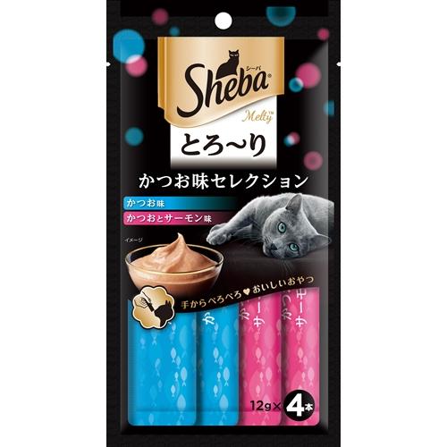 48g×1個 マースジャパン シーバ とろ〜り メルティ かつお味セレクション