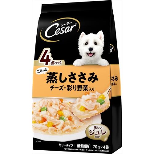 280g×1個 マースジャパン リミテッド シーザー ごろっと蒸しささみ チーズ・彩り野菜入り