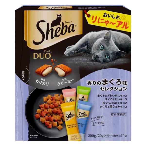 200g×1個 マースジャパン シーバ デュオ 香りのまぐろ味セレクション