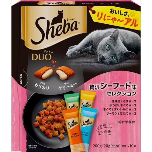 ⚠️残りわすか⚠️200g×1個 マースジャパン リミテッド シーバ デュオ 贅沢シーフード味セレクション