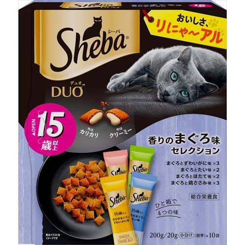 ⚠️残りわすか⚠️200g×1個 マースジャパン リミテッド シーバ デュオ 15歳以上 香りのまぐろ味セレクション