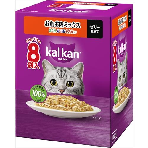 480g×1個 マースジャパン カルカン お魚・お肉ミックス まぐろ・かつお・ささみ入り