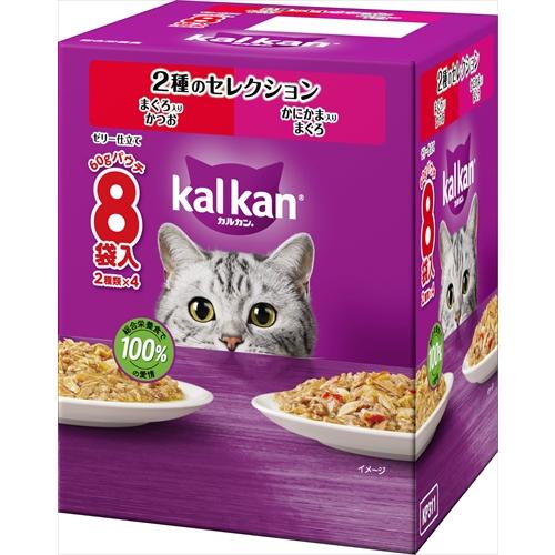 ⚠️残りわずか⚠️480g×1個 マースジャパン カルカン 2種のセレクション まぐろ入りかつお かにかま入りまぐろ