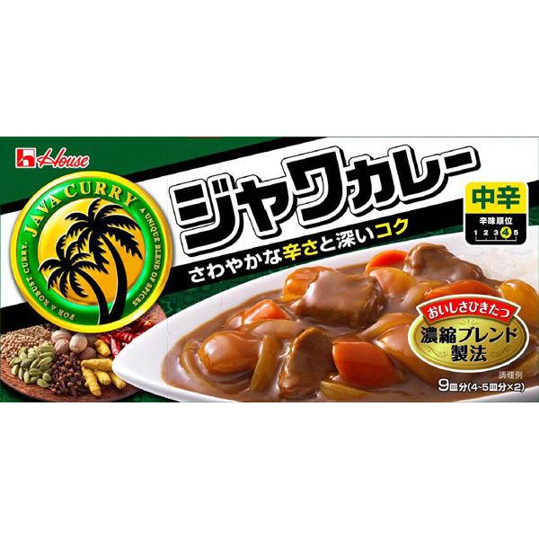 185g×1個 ハウス食品 ジャワカレー 中辛