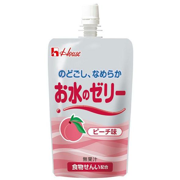 120g×1個 ハウス お水のゼリー ピーチ味