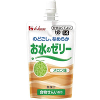 120g×1個 ハウス食品 お水のゼリー メロン味 0095