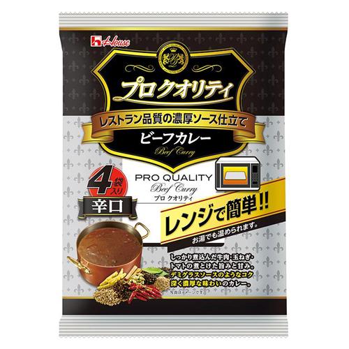 680g×1個 ハウス食品 プロクオリティ ビーフカレー 辛口