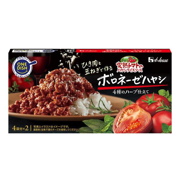 140g×1個 ハウス食品 完熟トマトのハヤシライスソース ボロネーゼハヤシ 0095