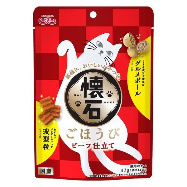 🔥残りわずか🔥42g×1個 ペットライン 懐石 ごほうび ビーフ仕立て