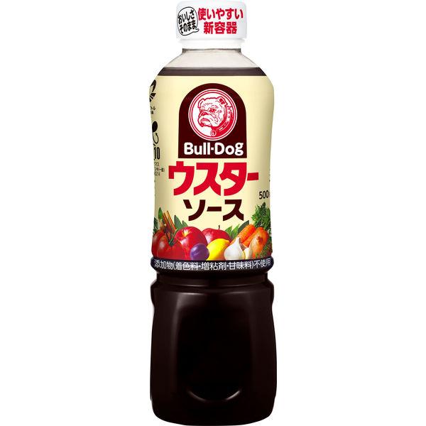 500ml×1個 ブルドック ウスターソース 0095