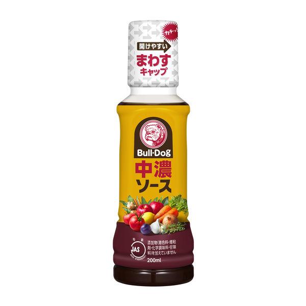 200ml×1個 ブルドックソース 中濃ソース 0095