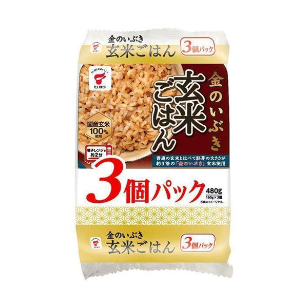 480g×1個 たいまつ食品 金のいぶき 玄米ごはん 0095