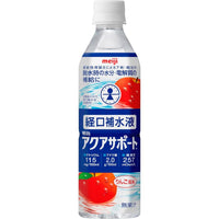 500ml×1個 明治 アクアサポート 経口補水液 りんご風味 0095