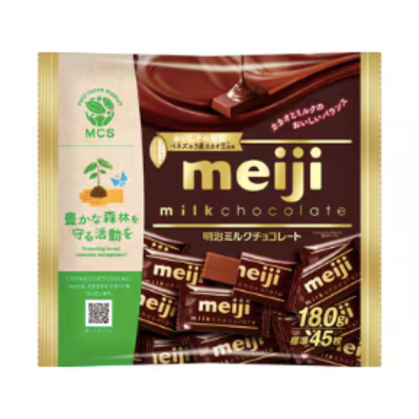 180g×1個 明治 ミルクチョコレートビッグパック