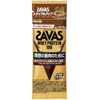10.5g×1個 明治 ザバス ホエイプロテイン100 リッチショコラ トライアルタイプ