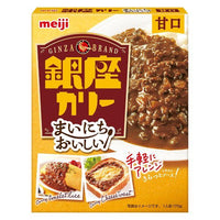 170g×1個 明治 まいにちおいしい銀座カリー 甘口