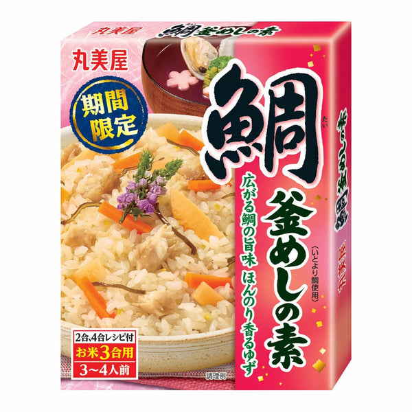 170g×1個 丸美屋食品工業 鯛釜めしの素 0095