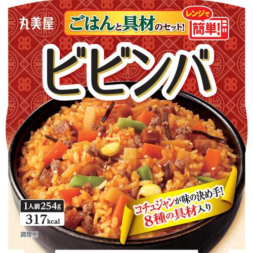 254g×1個 丸美屋食品工業 ビビンバ ごはん付き 0095