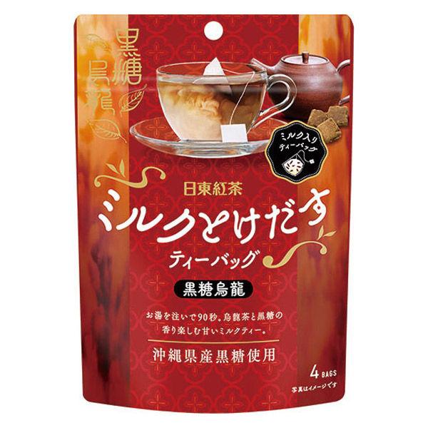 38g×1個 三井農林 日東紅茶 ミルクとけだすティーバッグ 黒糖烏龍